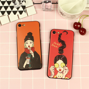 今日特价_iphone7苹果6手机壳女款七plus软全